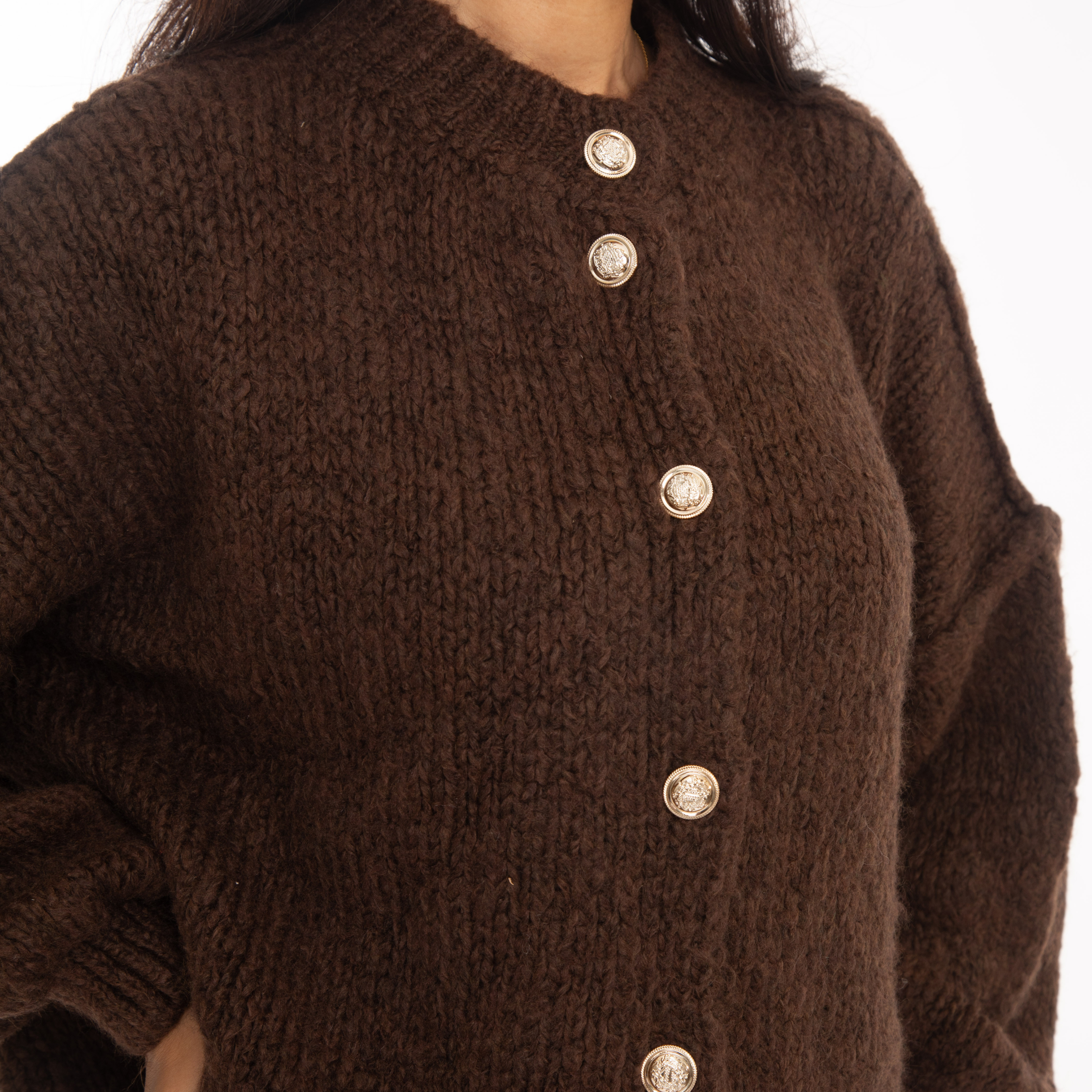 Sophie – Gilet Court Oversize