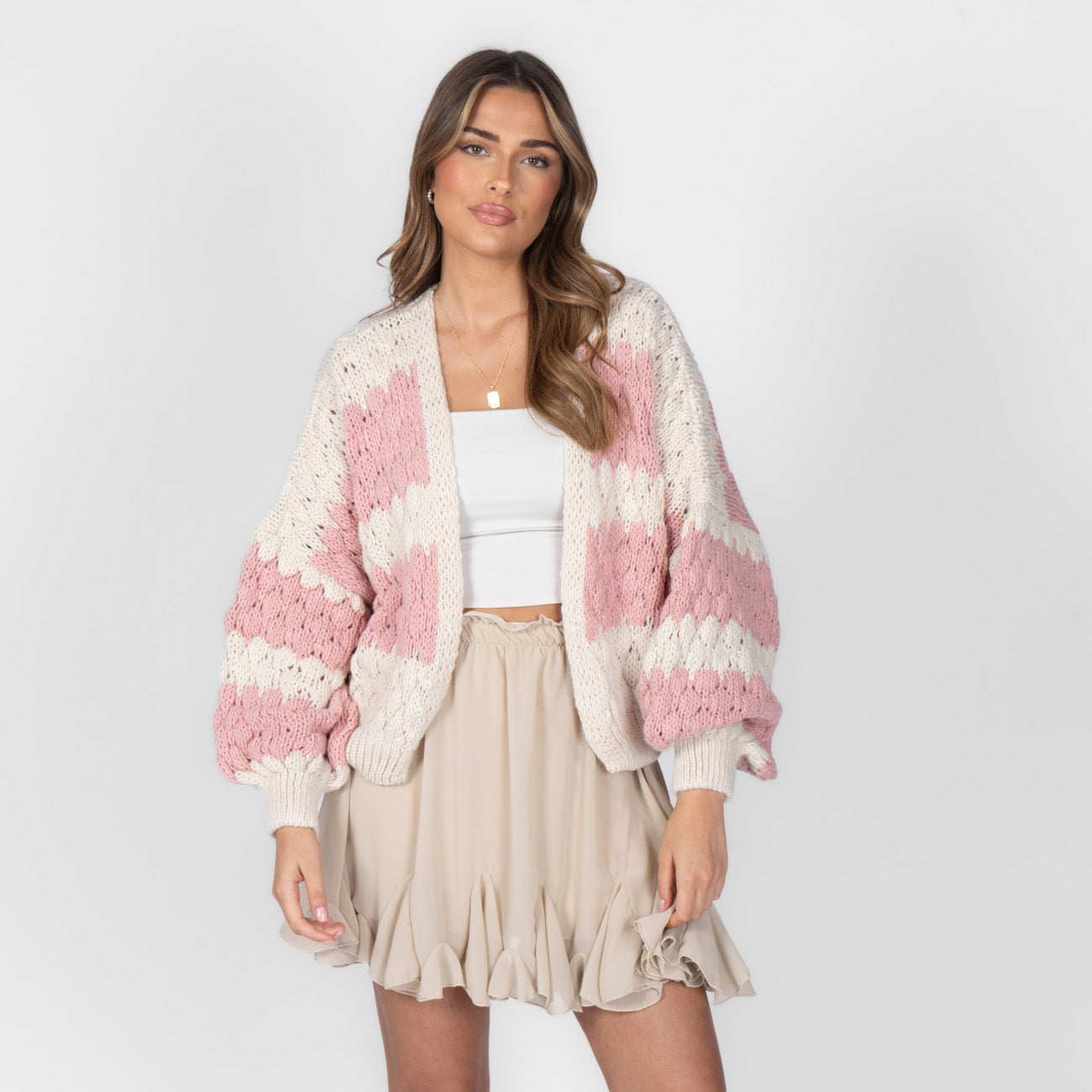 Anaïs - Cardigan en tricot