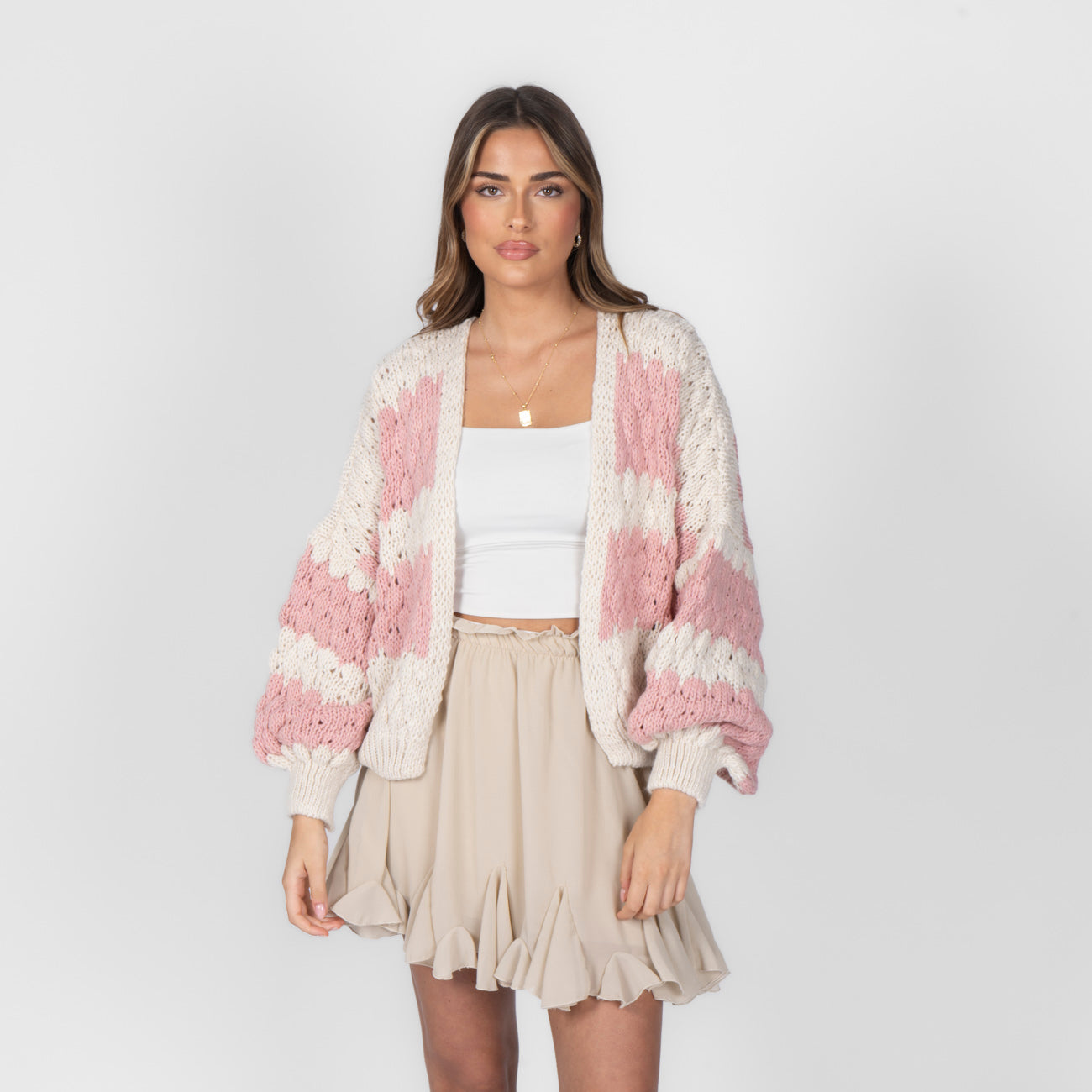 Anaïs - Cardigan en tricot
