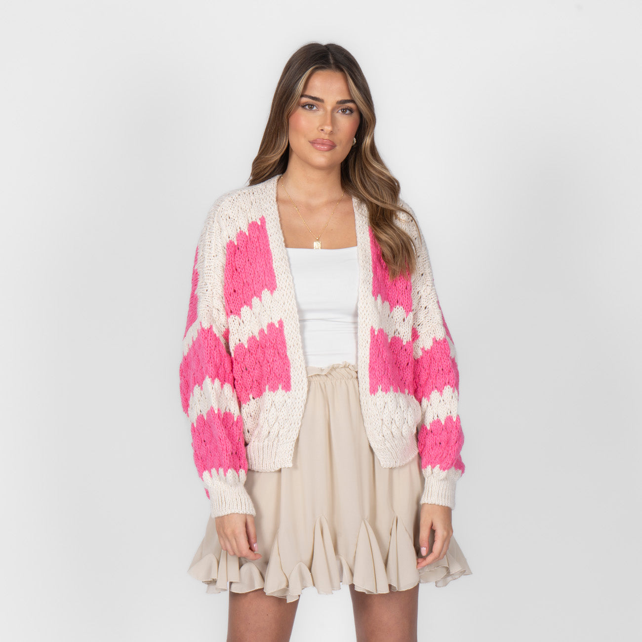 Anaïs - Cardigan en tricot