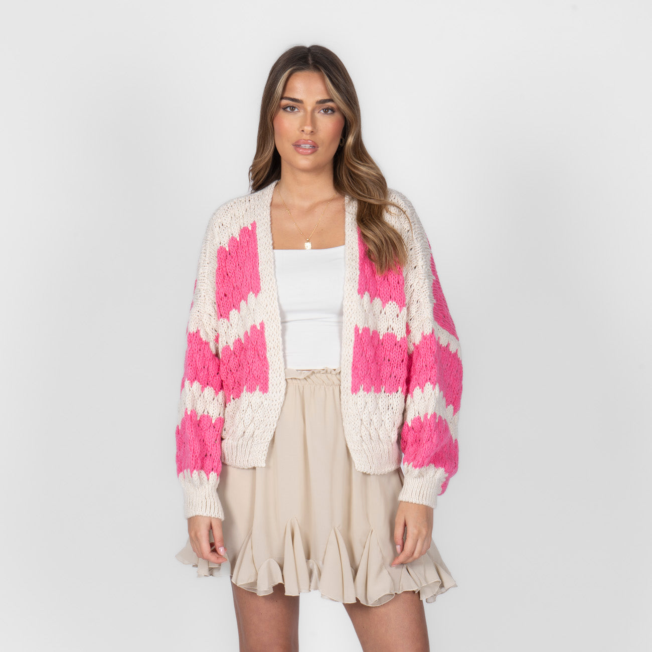 Anaïs - Cardigan en tricot