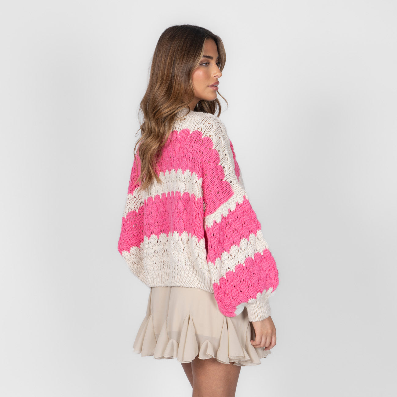 Anaïs - Cardigan en tricot
