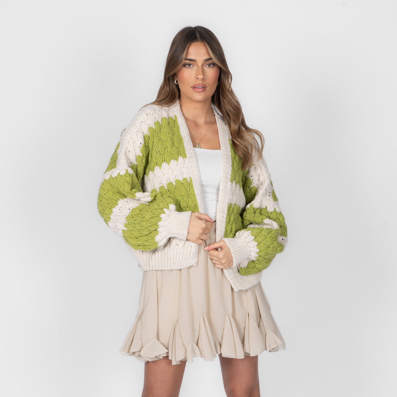 Anaïs - Cardigan en tricot