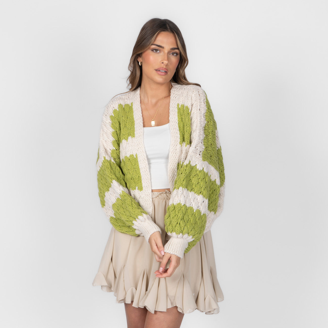 Anaïs - Cardigan en tricot