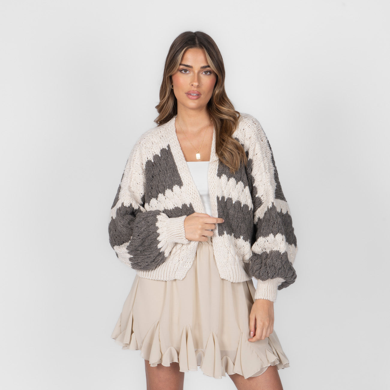 Anaïs - Cardigan en tricot