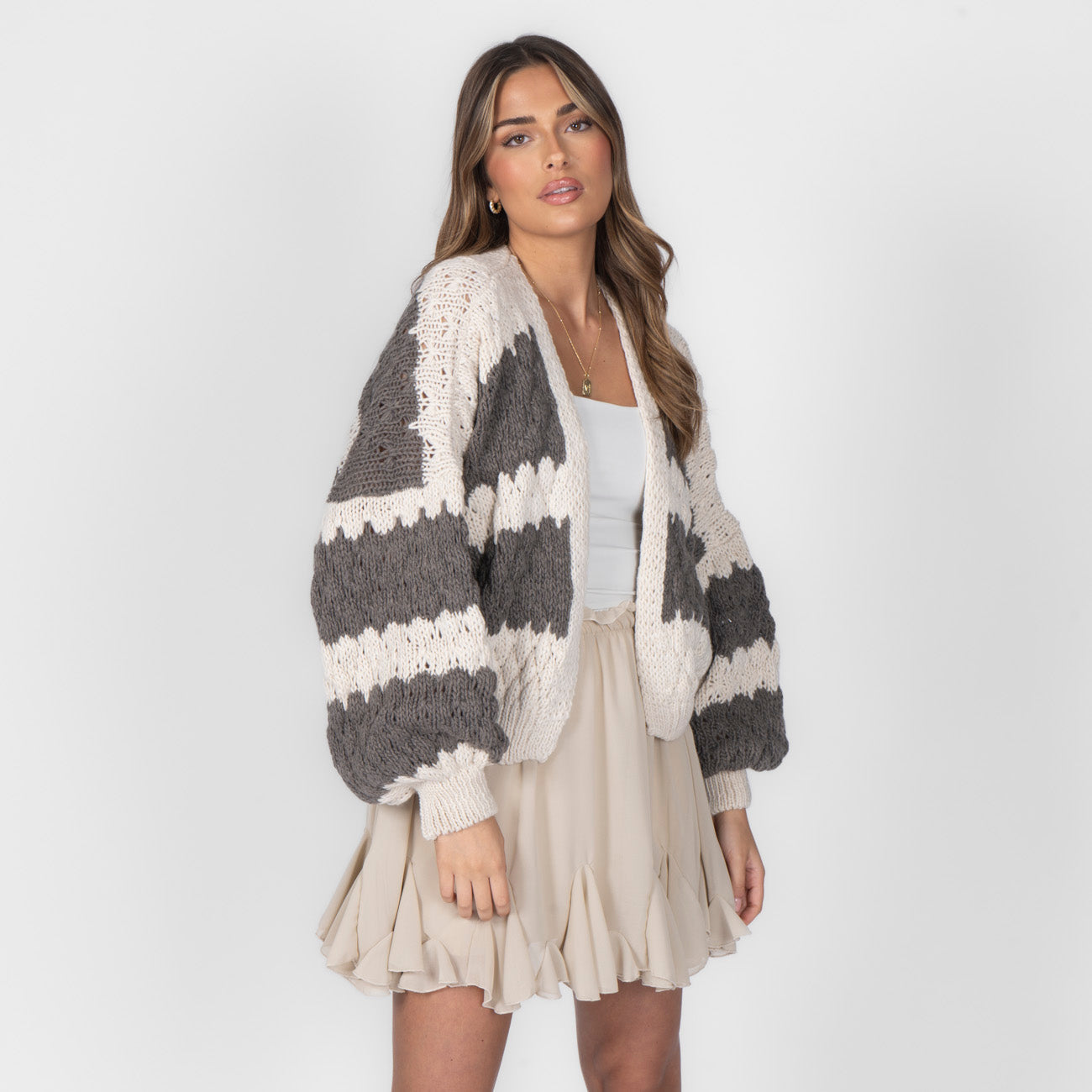 Anaïs - Cardigan en tricot
