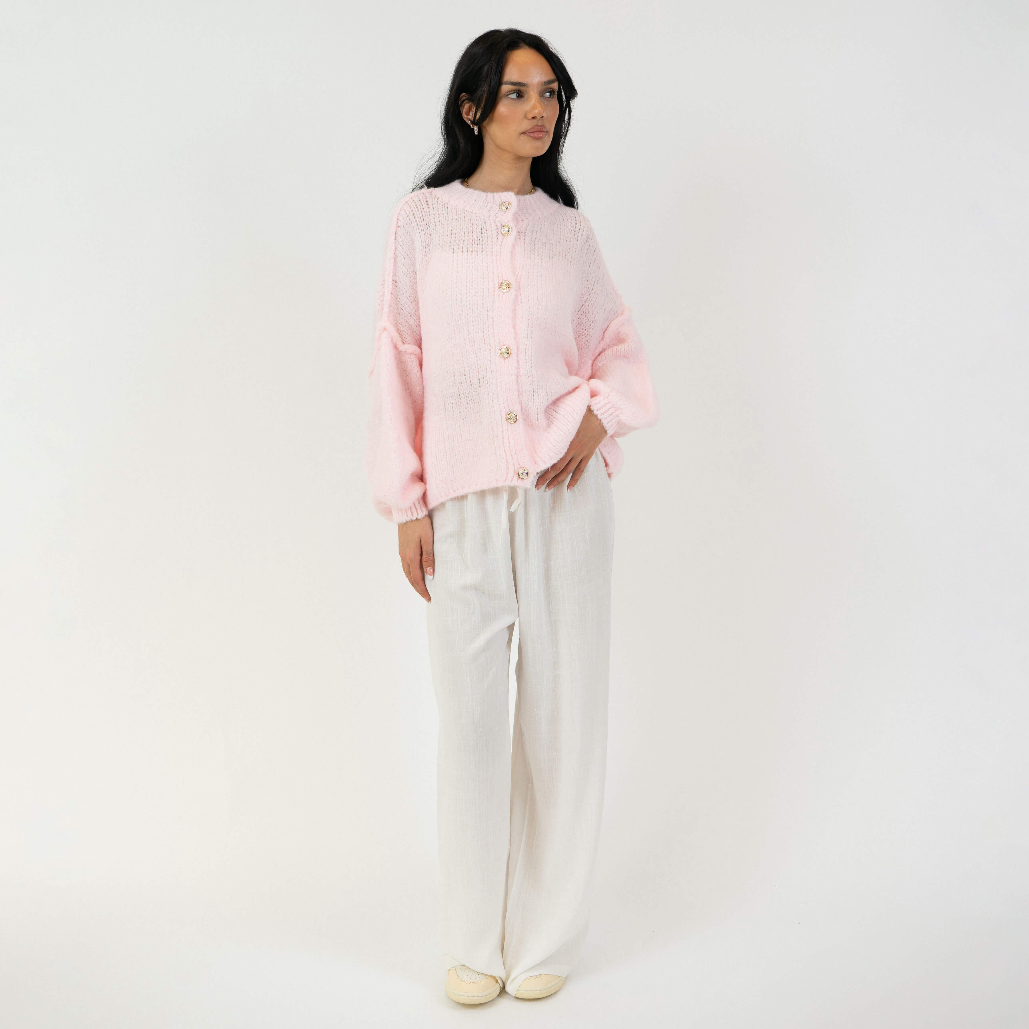 Sophie – Gilet Court Oversize