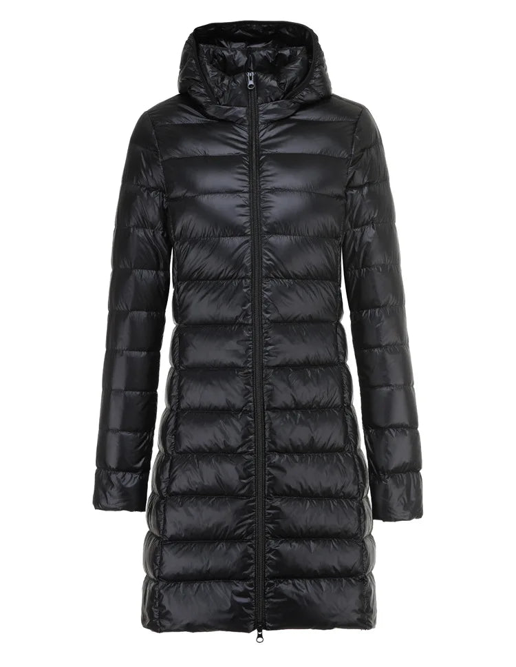 Vivette - Veste longue ultralégère