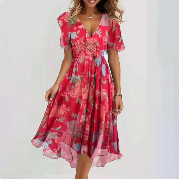 Matilde™ | Robe Maxi Élégante avec Décolleté en V