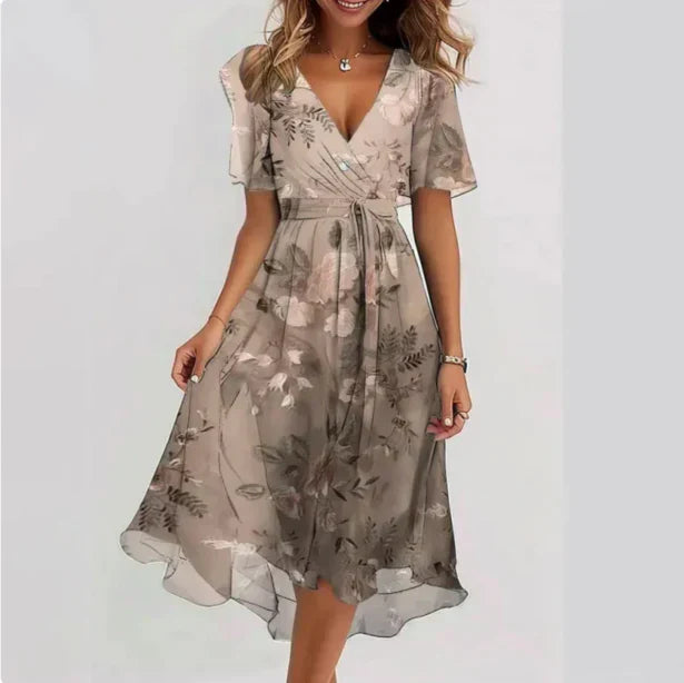 Matilde™ | Robe Maxi Élégante avec Décolleté en V