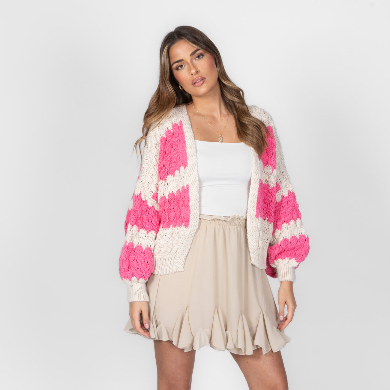 Anaïs - Cardigan en tricot