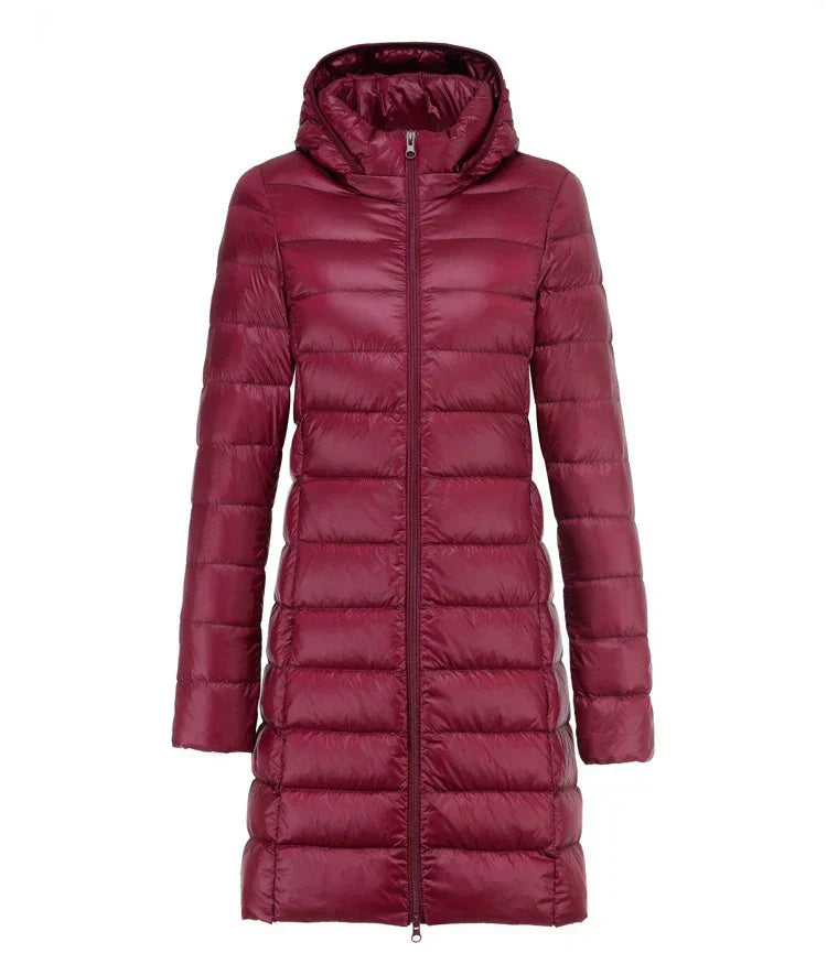 Vivette - Veste longue ultralégère
