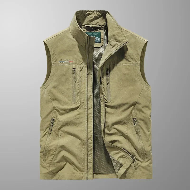 Kilian – Gilet cargo respirant avec multiples poches